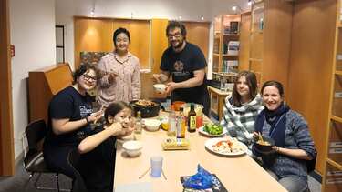 Hotpot-Party im Internat